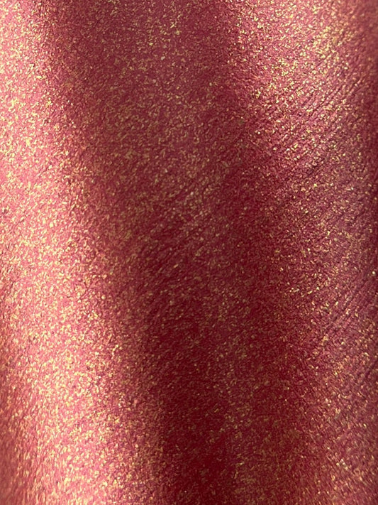 Color 80065 Gold Red Silk